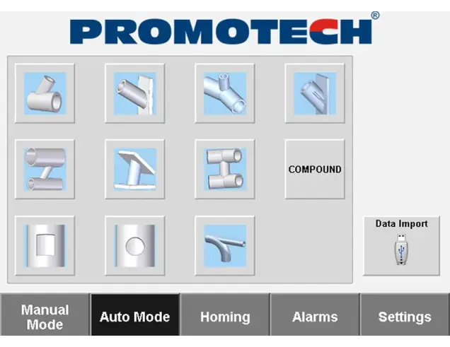 Promotech PPCM 1500 Boru Kesim Tezgahı
